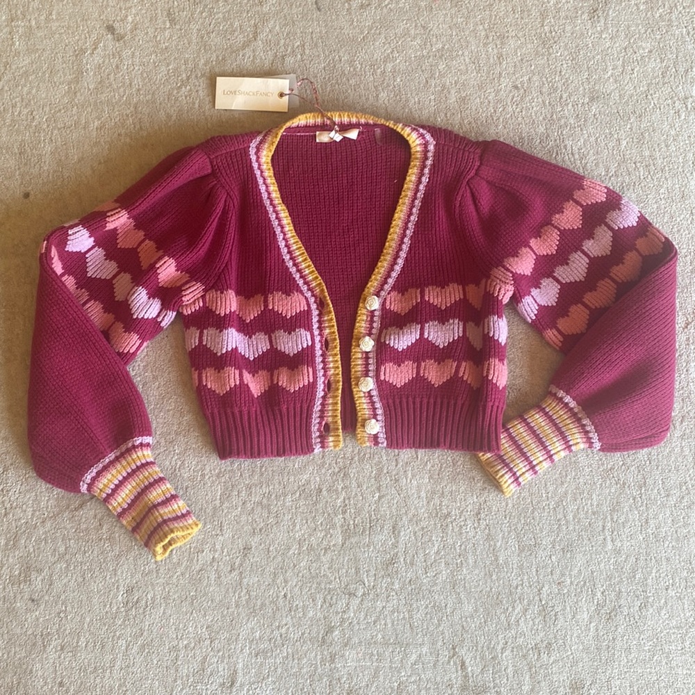 Knit cardigan